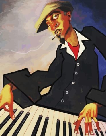 African Pianist Paint By Numbers