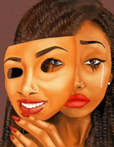 African Woman Sadness Paint By Numbers