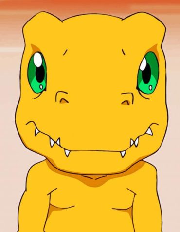 Agumon Digimon Adventure Paint By Numbers