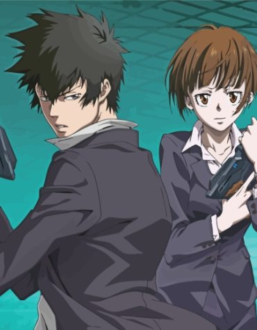 Amazing Akane Tsunemori Portrait Paint By Numbers