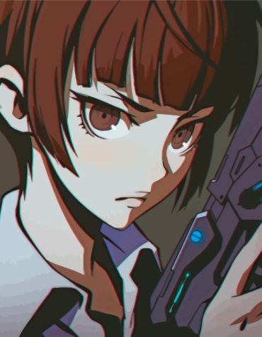 Akane Tsunemori Anime Art Paint By Numbers