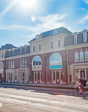 Aldershot Streets England Paint By Numbers