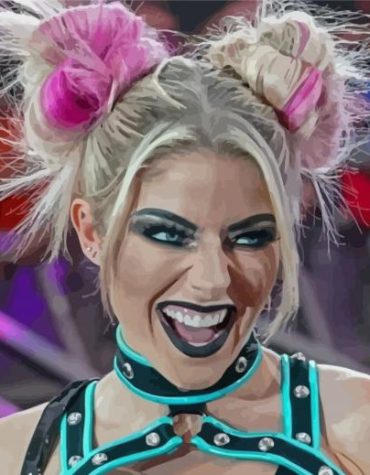 Alexa Bliss Women Wrestlers Paint By Numbers