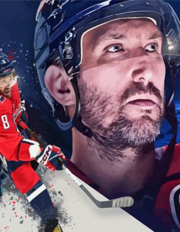 Aleksandr Ovechkin Sports Paint By Numbers