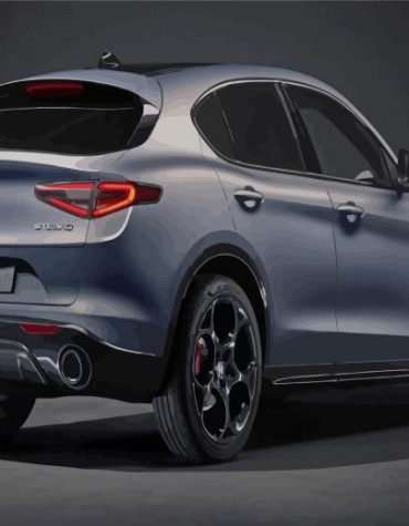 Alfa Romeo Stelvio Engines Paint By Numbers