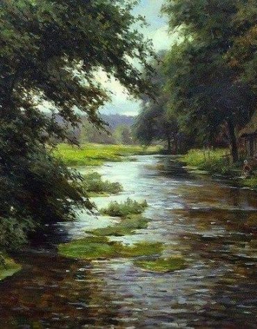 Scenic Algae River Paint By Numbers