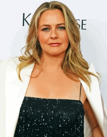 Alicia Silverstone Movie Icon Paint By Numbers