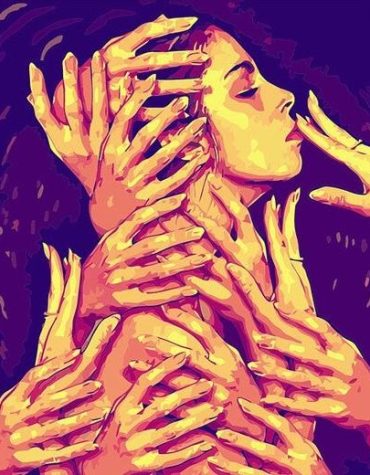 Women Hands Paint By Numbers