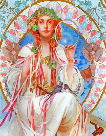 Alphonse Mucha Masterpieces Paint By Numbers