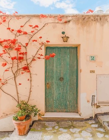 Amalfi Coast Scenic Paint By Numbers