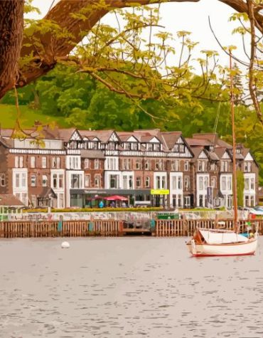 Ambleside Scenic Town Paint By Numbers