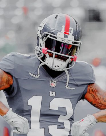 American Football Player Paint By Numbers