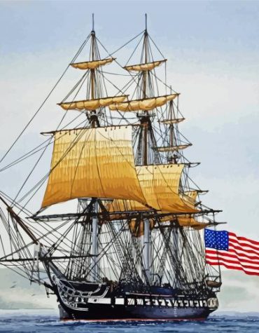 American Tall Ships Sea Adventure Paint By Numbers