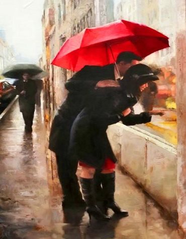 Lovers Couple Romantic Paint By Numbers