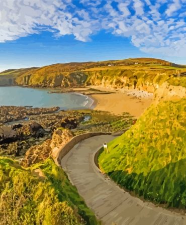 Anglesea Coastal Scenery Paint By Numbers