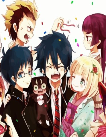 Blue Exorcist Anime Paint By Numbers