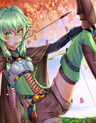 Anime Elf Fantasy Paint By Numbers