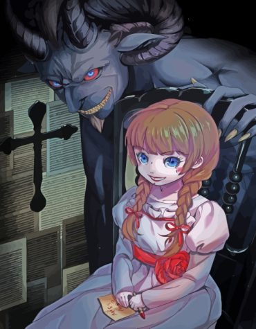 Annabelle Creepy Movie Paint By Numbers