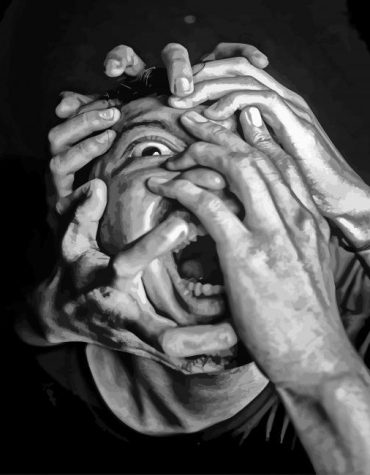 Black and White Anxiety Paint By Numbers