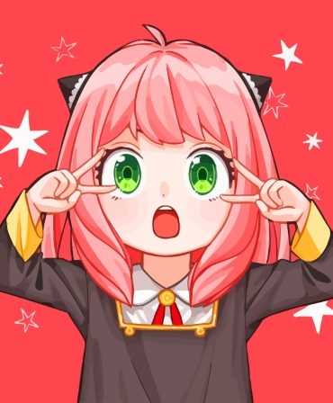 Anya Forger Anime Paint By Numbers