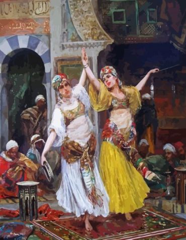 Arabian Women Dancing Paint By Numbers