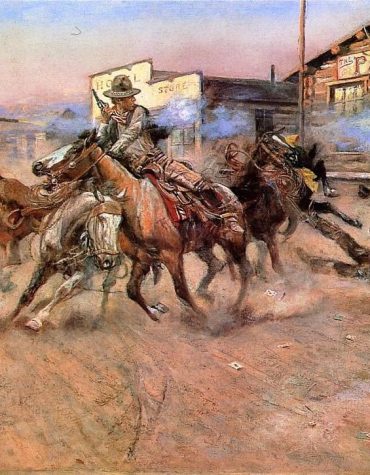 Western Cowboy Horses Paint By Numbers