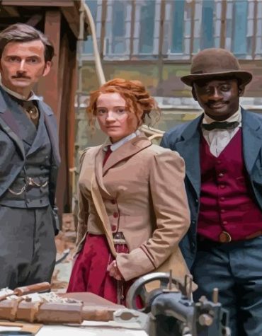 Around The World Cast Paint By Numbers