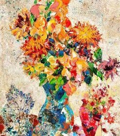 Red Roses Blossom Paint By Numbers