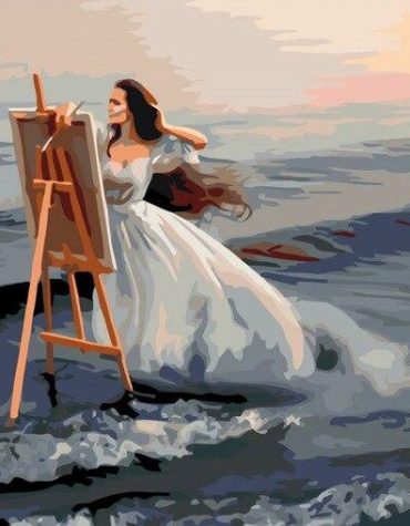 Women Painters Seascapes Paint By Numbers