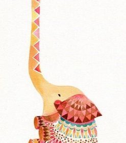 Elephant Animal Paint By Numbers