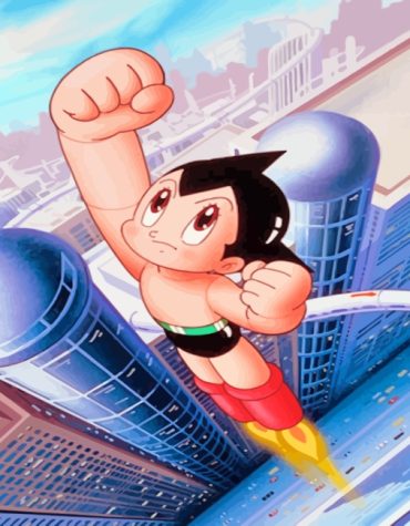 Astro Boy Animation Paint By Numbers