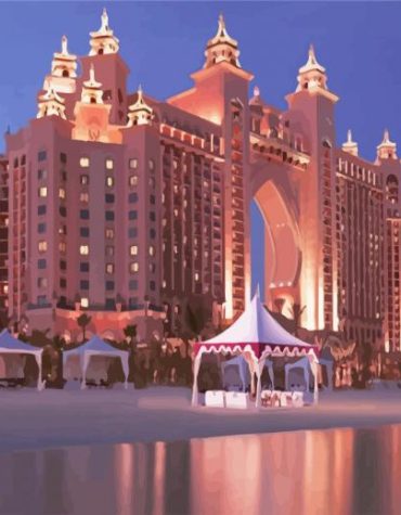 Discover Atlantis The Palm Dubai Paint By Numbers