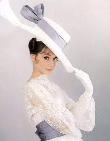 Audrey Hepburn White Hat Paint By Numbers