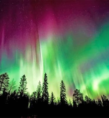 Aurora Borealis Northern Lights Paint By Numbers