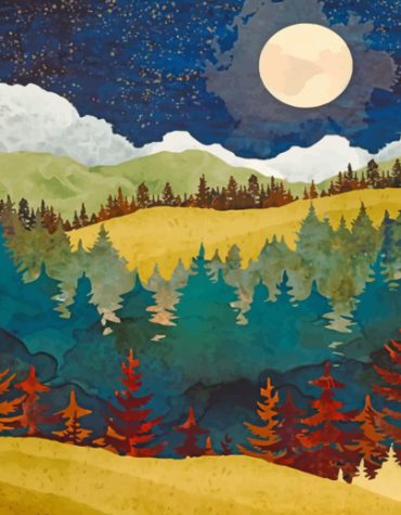 Autumn Forest Landscapes Paint By Numbers