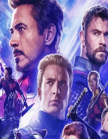 Avengers Endgame Movie Paint By Numbers