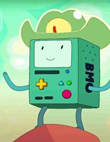 BMO Cartoon Paint By Numbers