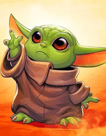 Star Wars Baby Yoda Paint By Numbers