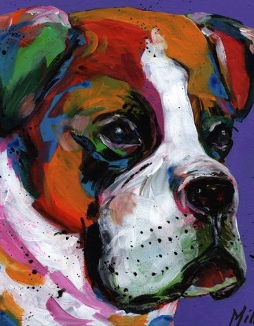 Bam Boxer Dog Paint By Numbers