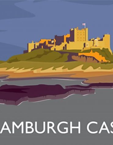 Bamburgh Castle England Paint By Numbers