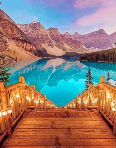 Explore Banff Landscapes Paint By Numbers