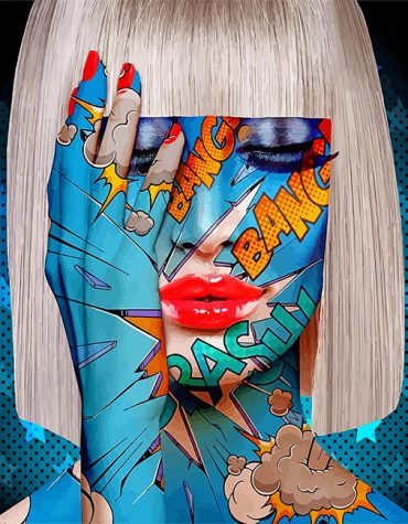 Pop Art Women Paint By Numbers