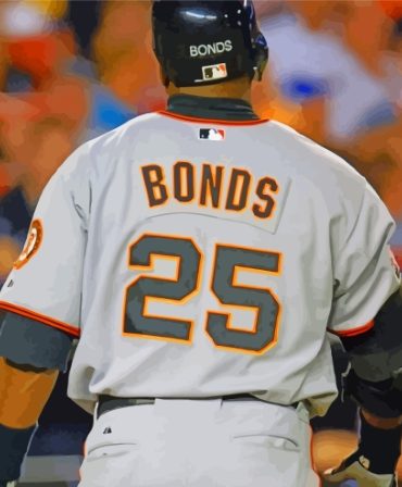 Barry Bonds Baseball Star Paint By Numbers