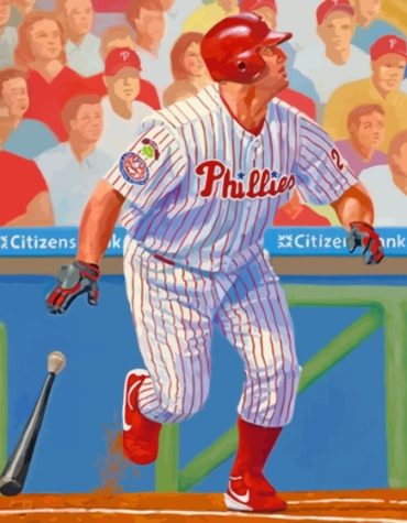 Baseball Home Run Sports Paint By Numbers