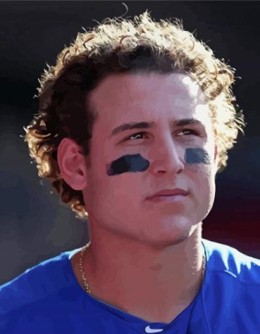Anthony Rizzo Baseball Star Paint By Numbers