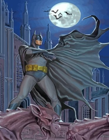 Batman Superheroes Story Paint By Numbers