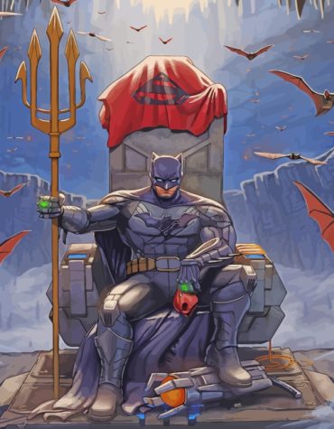 Batman Superhero Art Paint By Numbers