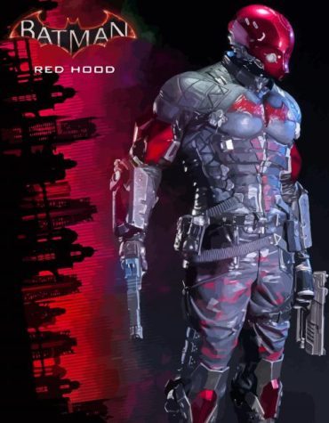 Batman and Red Hood Heroes Paint By Numbers