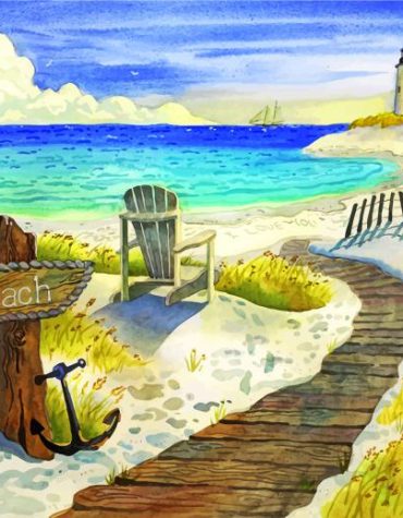 Seascape Serenity Paint By Numbers