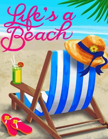 Beach Chairs Summer Paint By Numbers